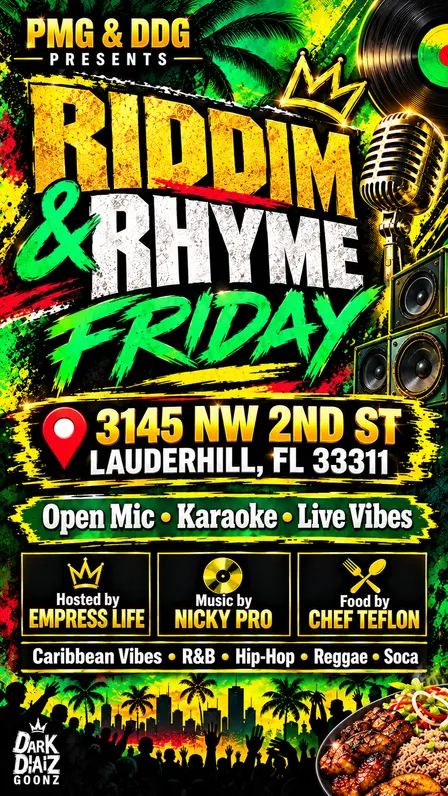 Riddim & Rhyme Friday