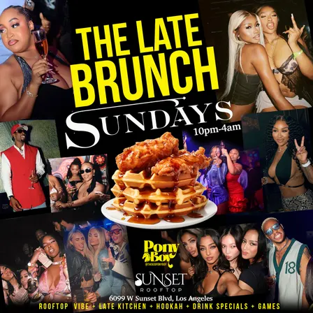 THE LATE BRUNCH ON SUNDAYS EXPERIENCES
