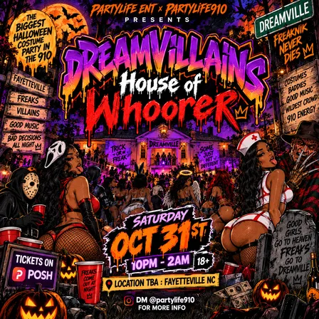 DREAMVILLIANS HOUSE OF HORROR HALLOWEEN PARTY 🎃