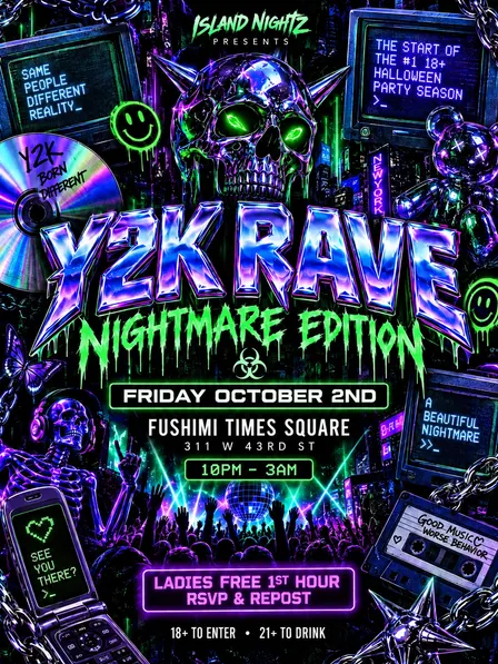 Y2K Rave: Nightmare Edition @ Fushimi Times Square (18+)