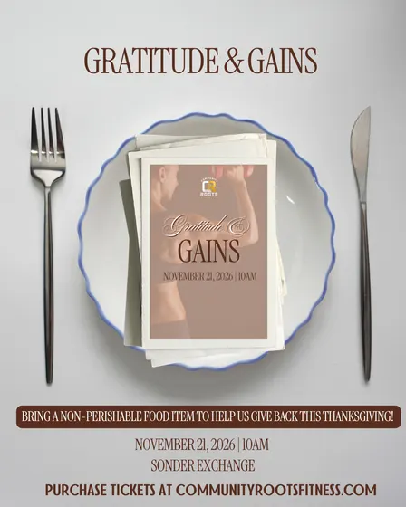 Gratitude and Gains: Strength and Conditioning Workout