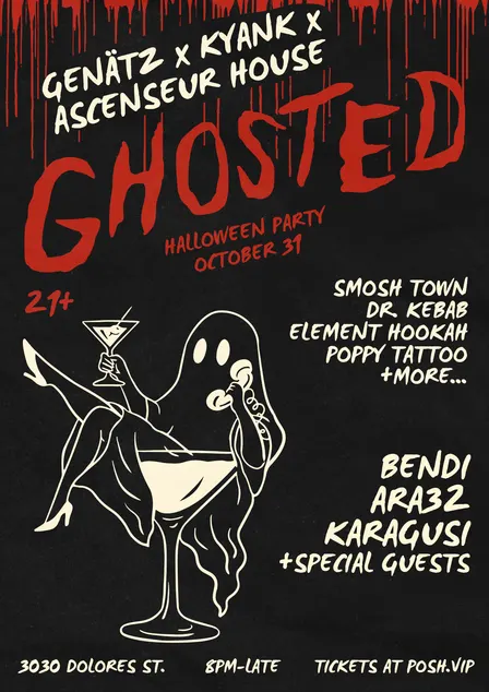 GHOSTED: Halloween Party 👻