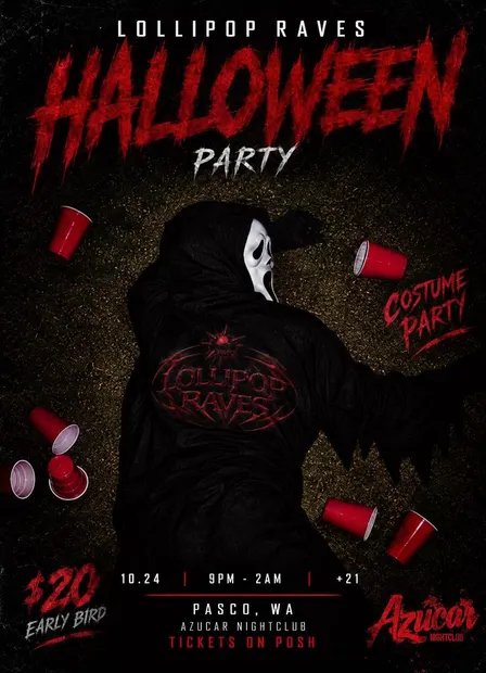 HALLOWEEN PARTY BY LOLLIPOP RAVES