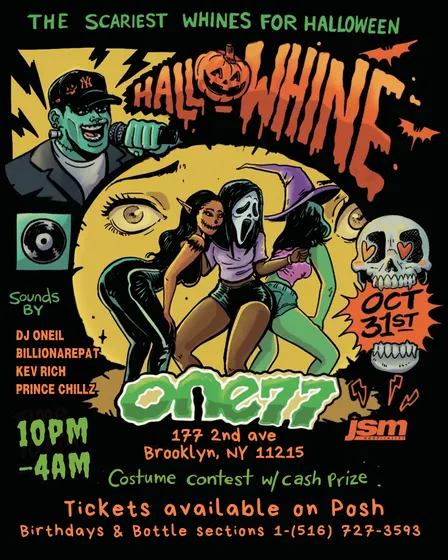 HalloWhine: A Caribbean Halloween Party