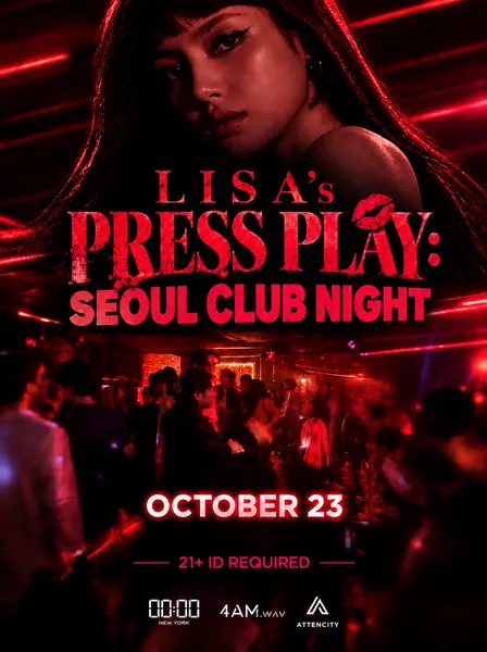 Lisa's PRESS PLAY: Seoul Club Night