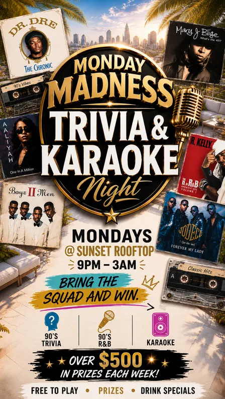 MONDAY MADNESS - RNB SINGALONG BATTLE
