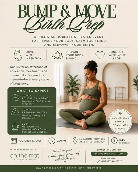 Bump & Move: Birth Prep