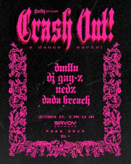 CRASH OUT! A Dance Party
