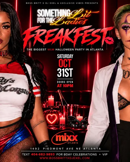 Something Lit For The Ladies: Freakfest Halloween Party For WLW