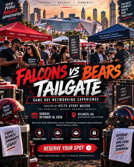 Falcons vs Bears Tailgate