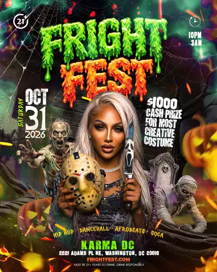 FRIGHT FEST 2026 (INTERNATIONAL HALLOWEEN BASHMENT/FETE)