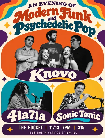 Knovo + Sonic Tonic + 4la7la