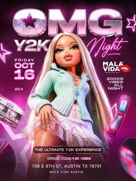 OMG Y2K Night: The Ultimate 2000s Party 10.16