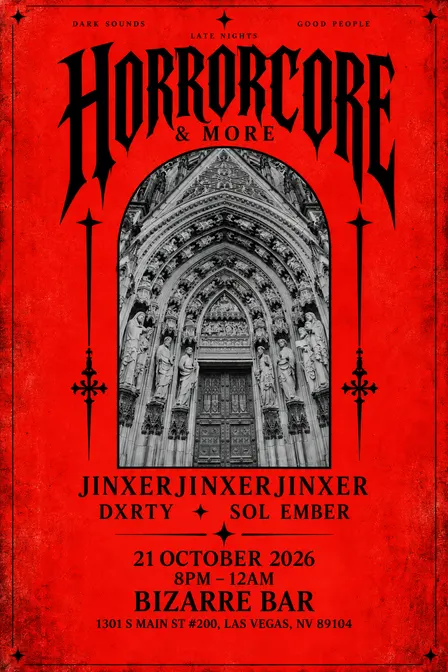 HORRORCORE @ Bizzare Bar