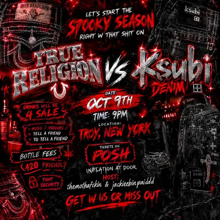 TRUE RELIGION VS KSUBI