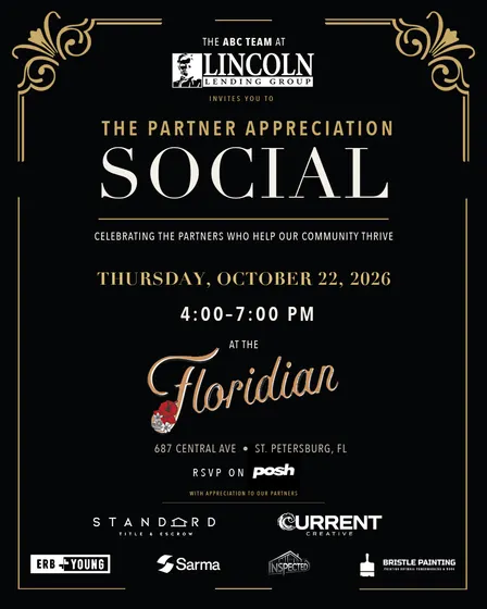 The Partner Appreciation Social - Presented by The ABC Team at Lincoln Lending
