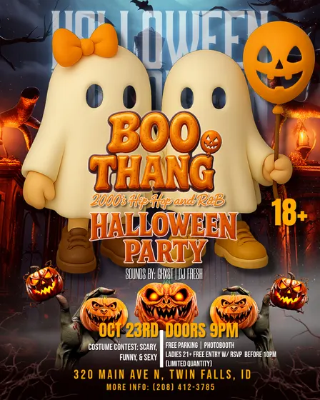 👻 BOO THANG: 2000s HIP HOP & R&B HALLOWEEN PARTY TWIN FALLS