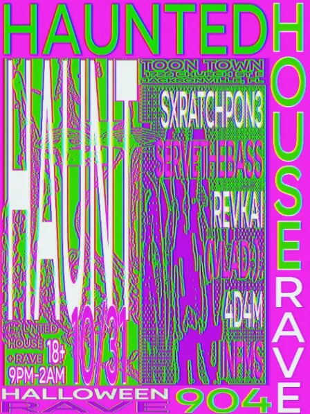 HAUNT 10.31.26 - HAUNTED HOUSE HALLOWEEN RAVE + COSTUME PARTY