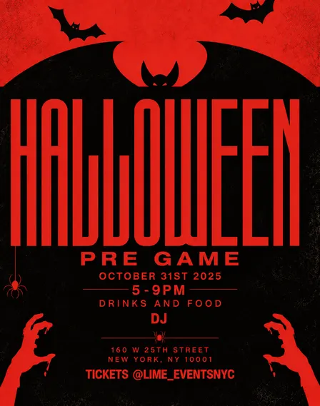 HALLOWEEN DAY PARTY @ THE ROSE NYC