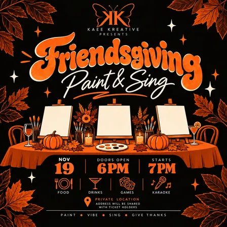 Paint & Sing Friendsgiving