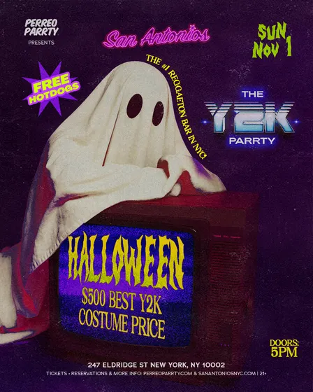 Halloween Y2K Parrty $500 Costume Prize at San Antonios Reggaeton Bar