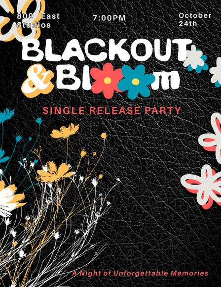 BLACKOUT & BLOOM: SINGLE RELEASE LIVE PERFORMANCE VIDEO