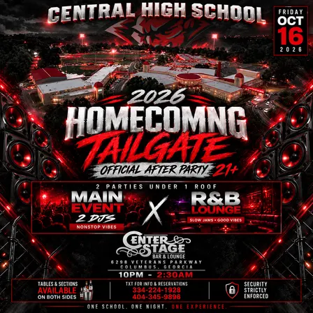 CHS 2026 Homecoming Tailgate Official After Party