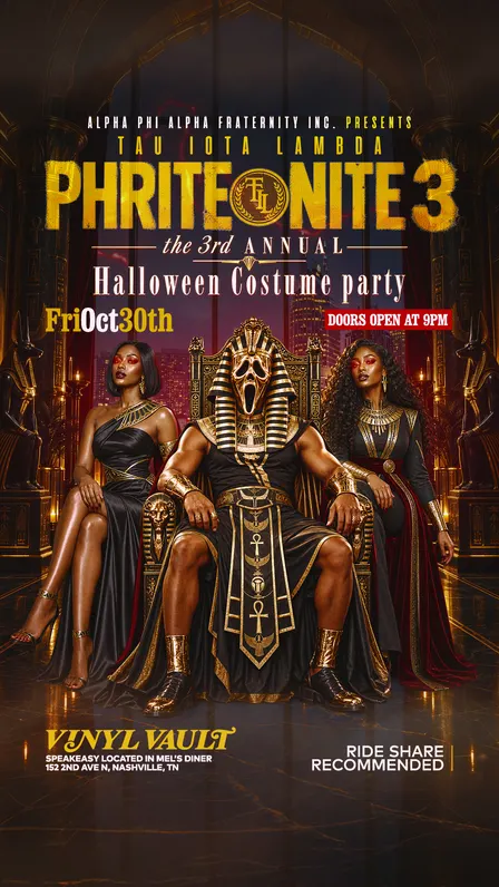 "PHRITE NITE 3" the 3rd ANNUAL Halloween Costume Party