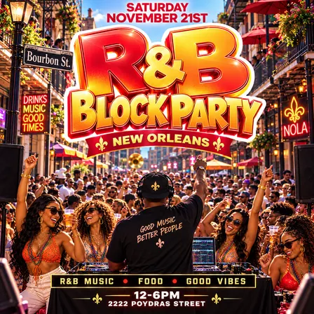RnB Block Party New Orleans