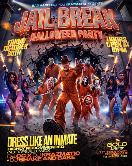 JAIL BREAK (HALLOWEEN PARTY)
