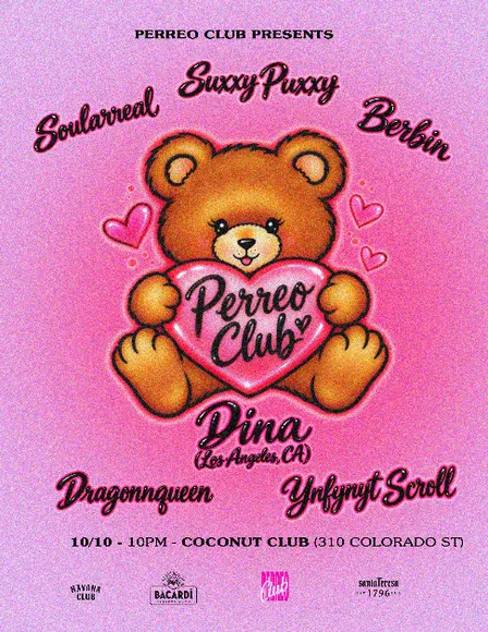 PERREO CLUB PRESENTS DINA (LOS ANGELES, CA) @COCONUT CLUB