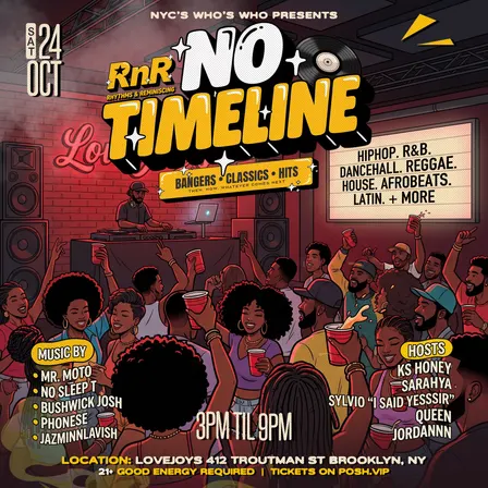 Rhythms & Reminiscing “NO TIMELINE”