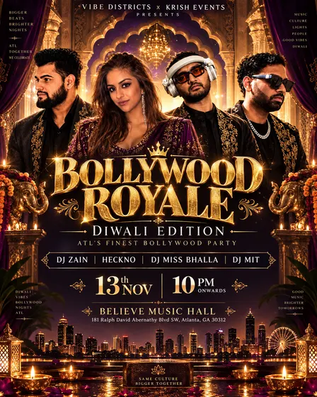 BOLLYWOOD ROYALE: DIWALI EDITION ✨👑
