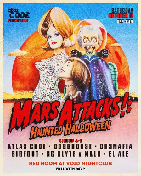 MARS ATTACKS HALLOWEEN: OCT. 17