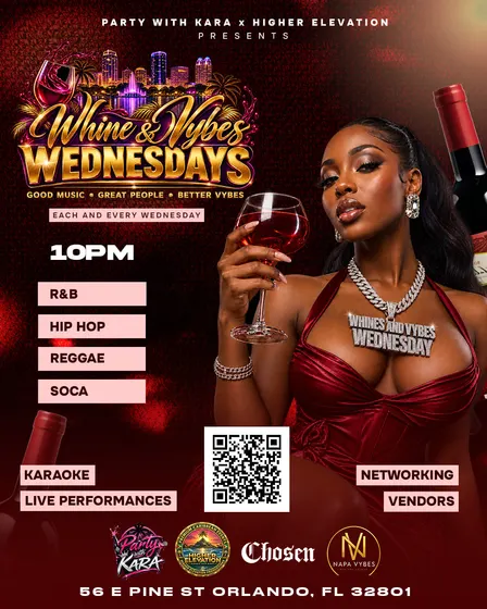 Whine & Vybes Wednesdays