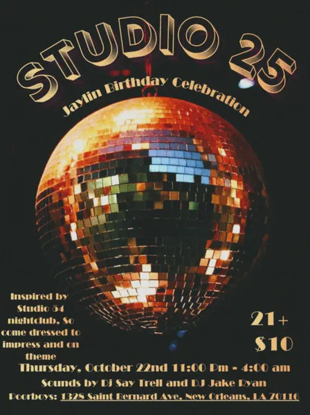 Jaylin Studio 25 Birthday Night Party
