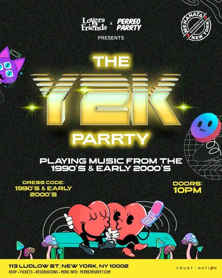 THE Y2K Parrty at the Legendary Mehanata NYC | 18+