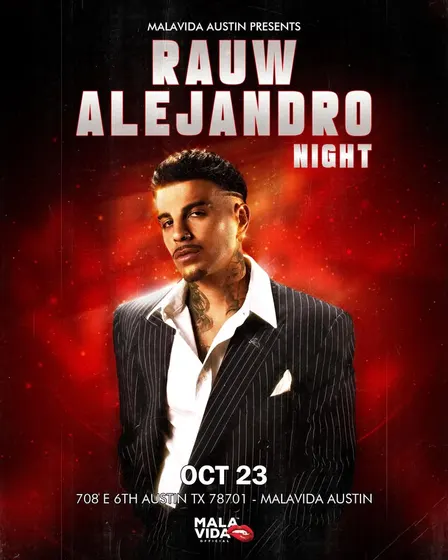 RAUW ALEJANDRO NIGHT | MALA VIDA AUSTIN 10.23