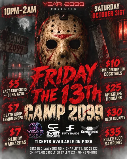 HALLOWEEN Friday the 13th: Camp 2099 🔪🩸