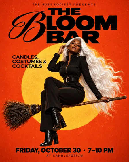 THE BLOOM BAR: COSTUME & CANDLE EDITION 🎃🌹🕯️