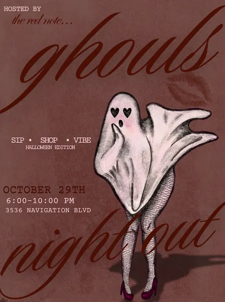 Ghouls Night Out by The Red Note Market