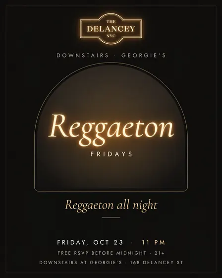 Reggaeton Fridays @ The Delancey