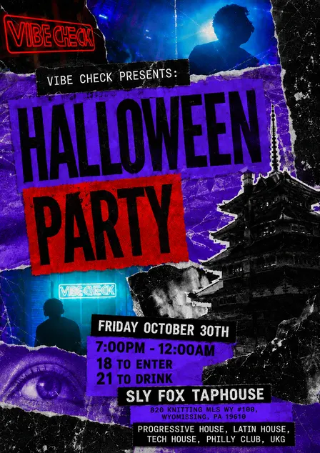 Vibe Check : Halloween Party