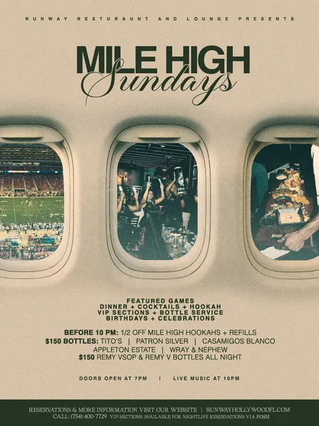 Mile High Sundays @ Runway