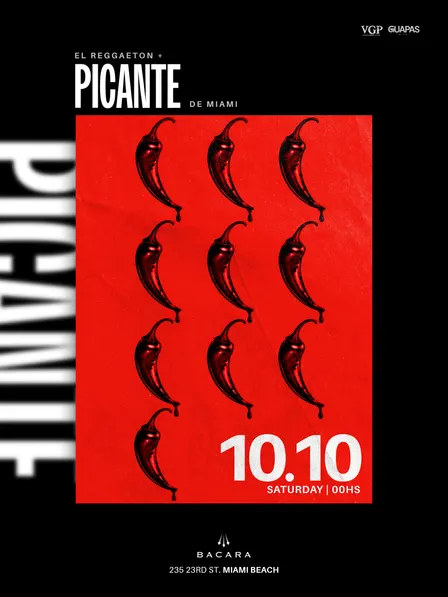 PICANTE SATURDAY 10TH