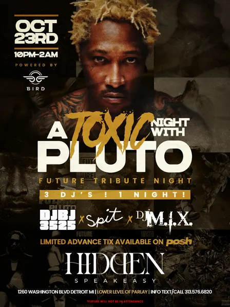 Future Tribute Night: A Toxic Night With Pluto