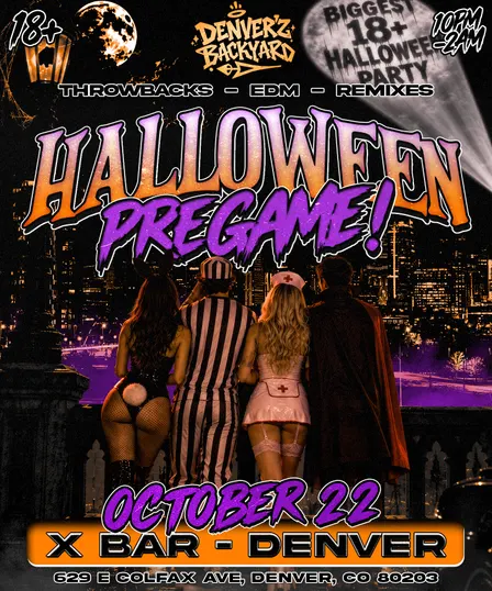 🎃 DENVER HALLOWEEN PREGAME 🎃