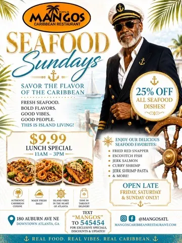 SEAFOOD SUNDAYS