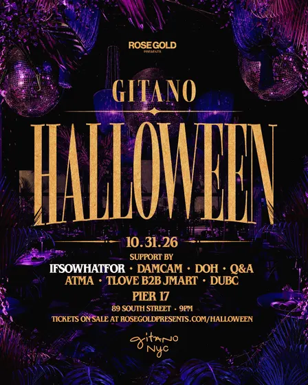 GITANO NYC Halloween: GITANO & Club Bohemia — Oct 31