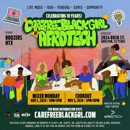 CareFreeBlackGirl CookOut Afrotech